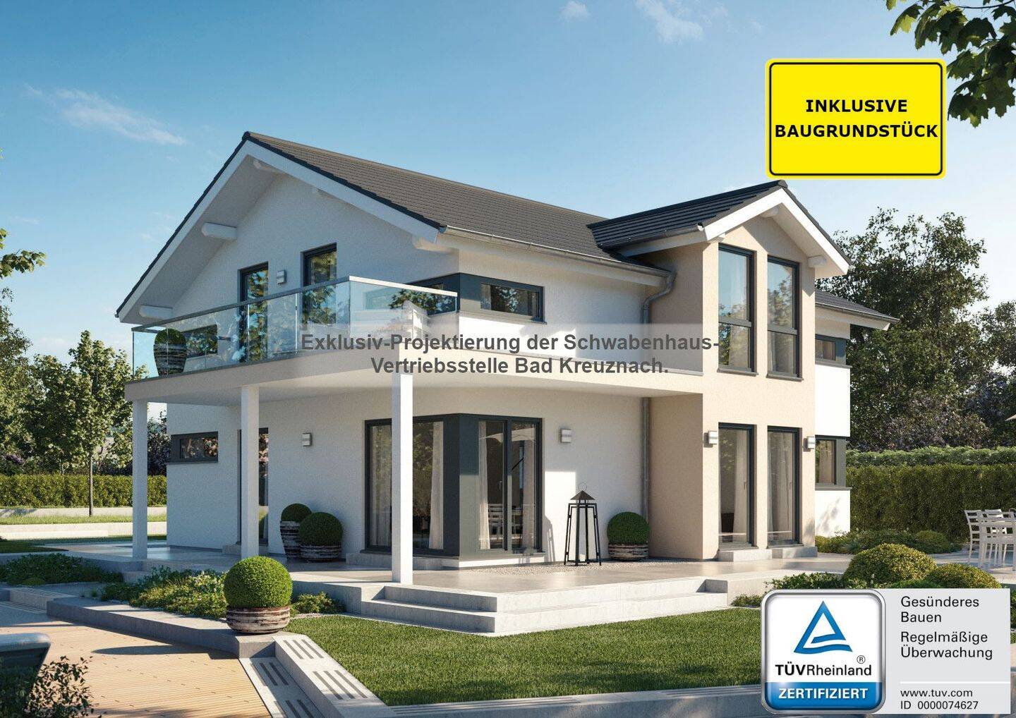 Langenlonsheim – individuell planbarer Neubau (mit FESTPREIS u. verbindlicher TERMINSCHIENE) +KG, 55450 Langenlonsheim