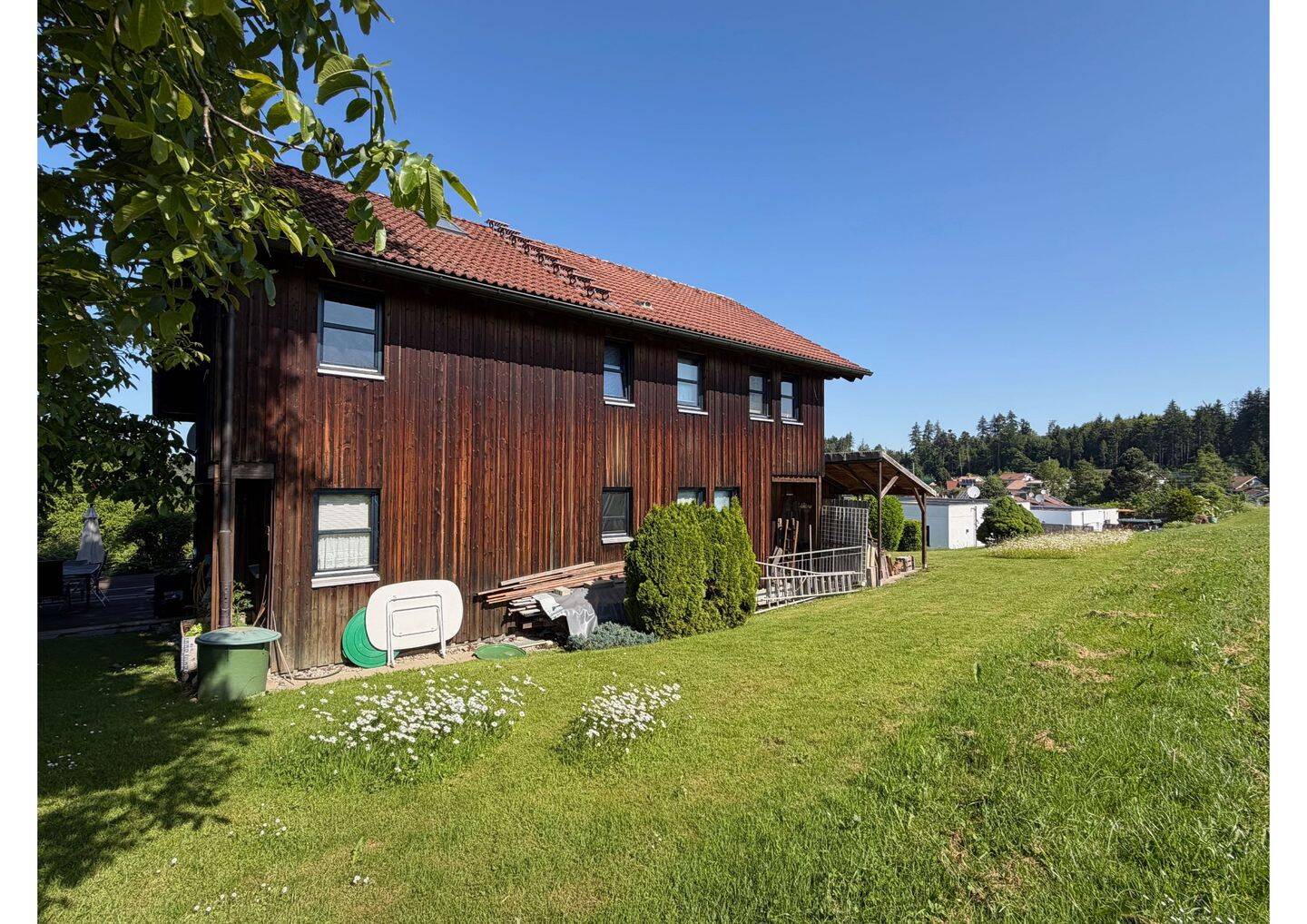 Haus mit großen Terrassen und Weitblick in Weißensberg, 88138 Weißensberg