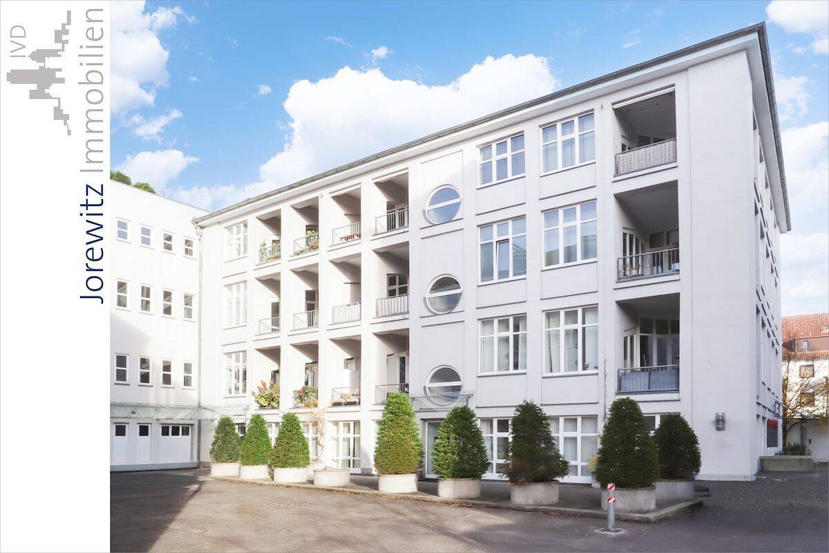 Stilvolles Loft-Ambiente in Bi-City: Moderne 2 Zimmer-Wohnung mit Loggia und PKW-Stellplatz, 33602 Bielefeld (Innenstadt)