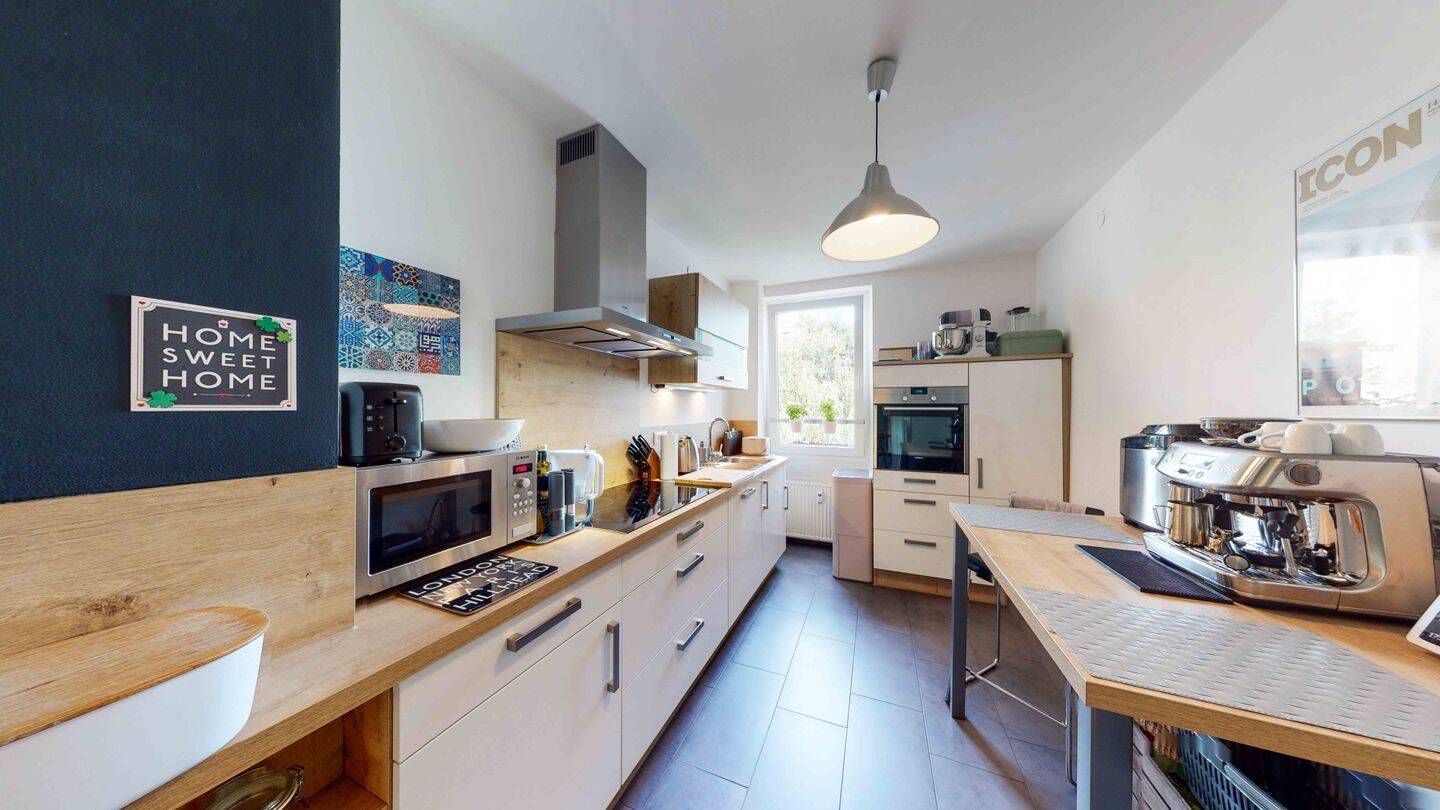 3-Zimmer Wohnung mit hochwertiger Küche (WG-geeignet), 90431 Nürnberg