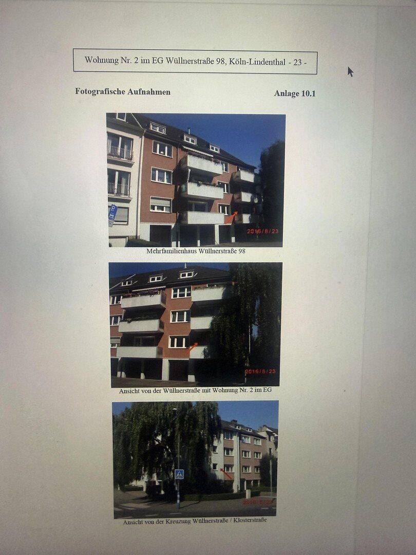 Ab sofort: 2 Zimmer, Küche, Bad mit Balkon in Uninähe, 50931 Köln (Lindenthal)
