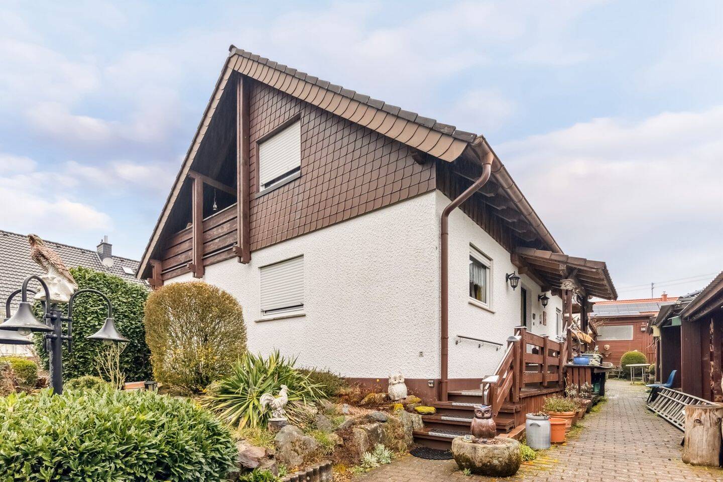 Attraktives  Einfamilienhaus mit Gartenidylle und Sonnenterrasse, 67705 Schopp