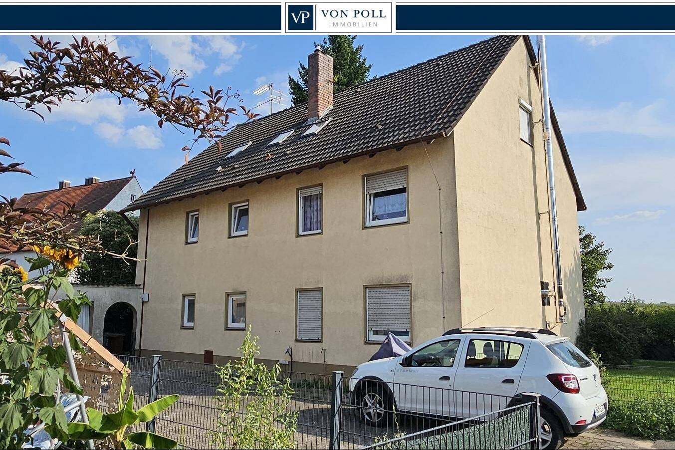 Vollvermietetes Dreifamilienhaus in verkehrsgünstiger Lage mit Garagen und Stellplatz!, 91522 Ansbach