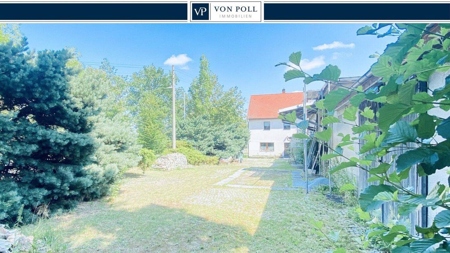 Viel Platz. Viele Möglichkeiten. Wohnhaus mit Lagerhallen auf großem Grundstück, 2694 Großdubrau