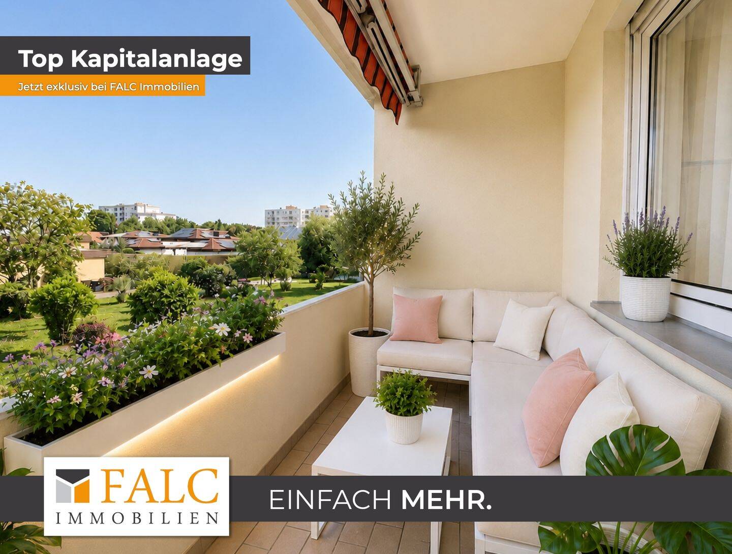 Zentral & idyllisch 2 Zimmer mit Loggia, Blick ins Grüne, 86343 Königsbrunn