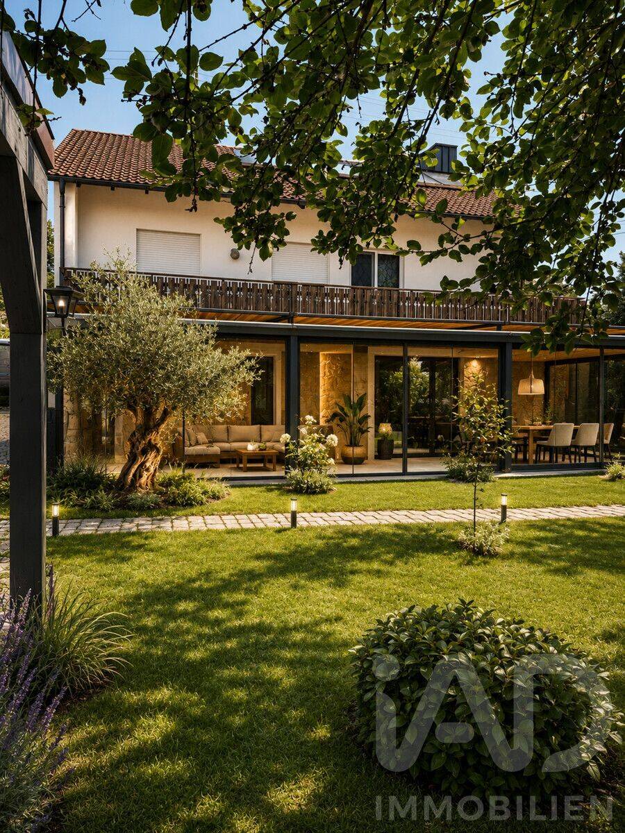 Exklusives Anwesen mit Indoor-Pool, Sauna und großzügigem Garten, 86465 Heretsried