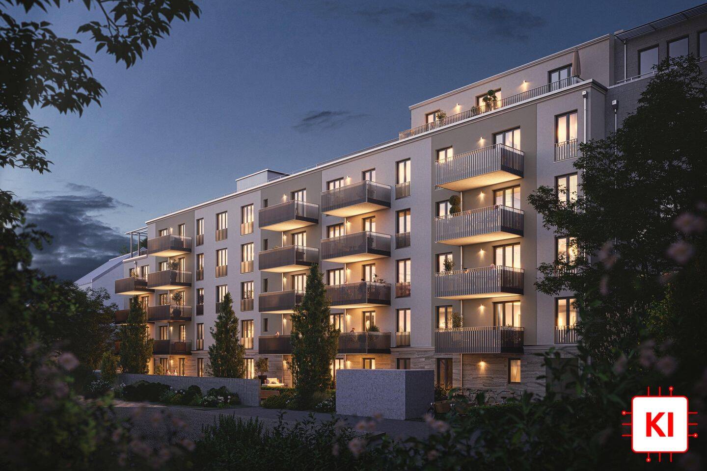 Im Herzen des Geschehens – exklusive 2-Zimmer-Gartenwohnung in Sendling!, 80336 München (Altstadt-Lehel Ludwigsvorstadt-Isarvorstadt Sendling)