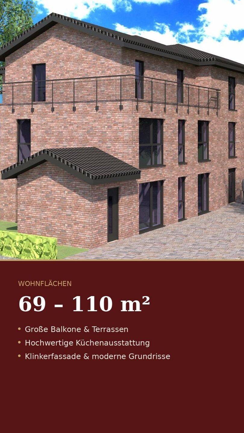 Mietwohnung, 2,5 Zimmer, 102 m², in Papenburg