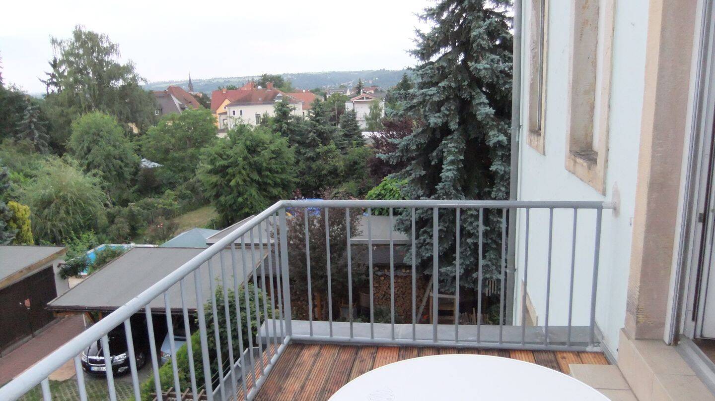 4-Raum-Maisonette-Wohnung mit Fernblicken, 1445 Radebeul