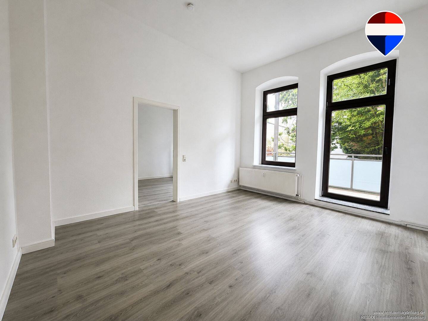 Renovierte 2-Zimmer-Wohnung mit Balkon & EBK in Stadtfeld West, 39110 Magdeburg (Diesdorf Stadtfeld West)
