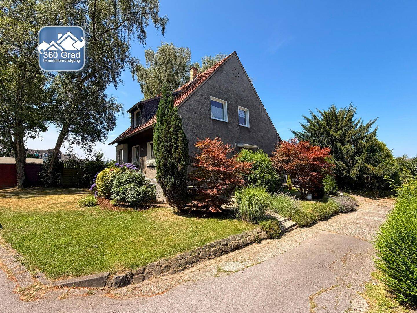 Zweifamilienhaus mit ELW und traumhaftem Garten in Höntrop, 44869 Bochum (Dahlhausen Eppendorf Höntrop Sevinghausen Westenfeld)