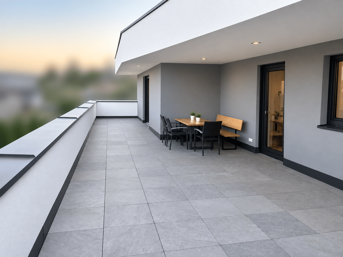 ⭐ Exklusive, barrierefreie 2-Zimmer-Wohnung (91 m²) mit XXL-Terrasse (53 m²), hochwertiger Einbauküche & traumhaftem Ausblick, 84381 Johanniskirchen