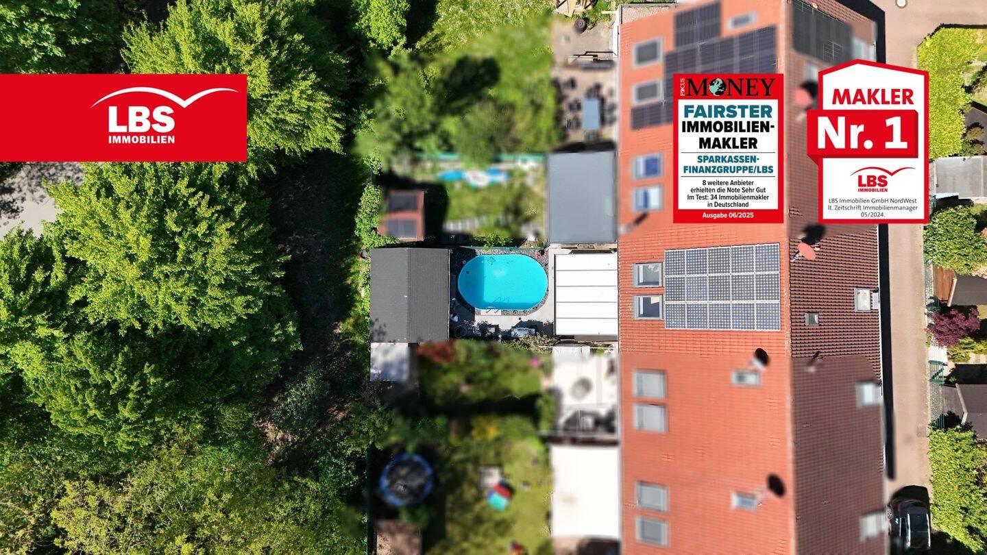 Alles Inklusive! 5,5 Zimmer Reihenhaus mit Pool am Consol-Park – 126m2 Wfl, 45889 Gelsenkirchen (Bismarck)