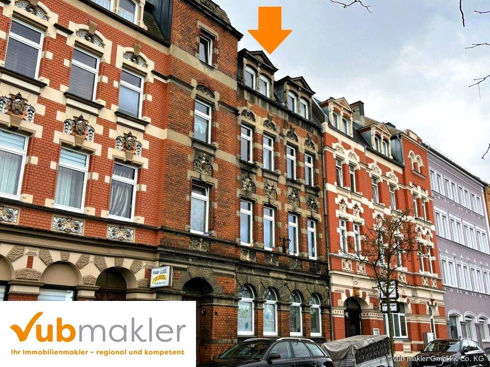 Investoren aufgepasst: Historisches Mehrfamilienhaus mit 4 Wohneinheiten in Hof, 95028 Hof (Haidt Innenstadt Jägersruh Leimitz)