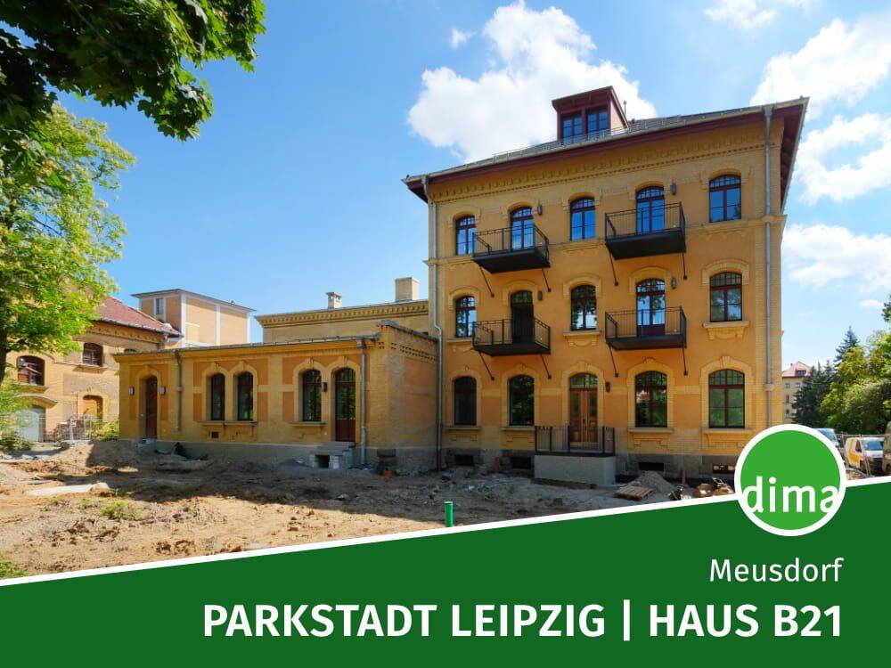ERSTBEZUG Parkstadt Leipzig | Duschbad, Parkett, HWR, Kellerabteil, Fußbodenheizung, Aufzug u.v.m., 4289 Leipzig (Meusdorf Probstheida)