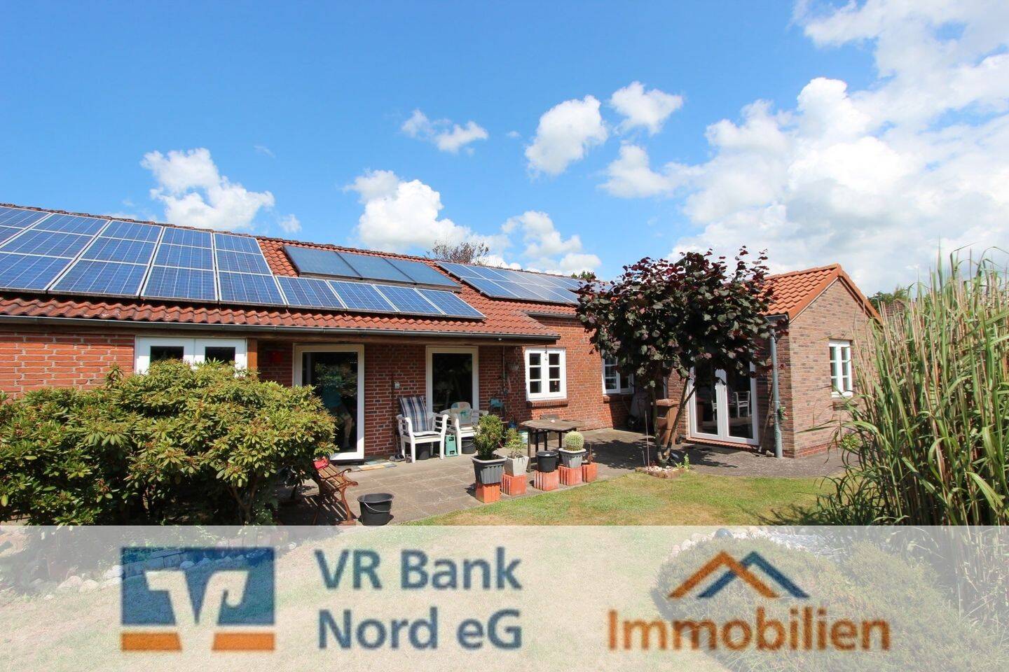 EFH mit ELW und Garage – Wohnen zur ebenen Erde in bevorzugter Lage, 25923 Braderup