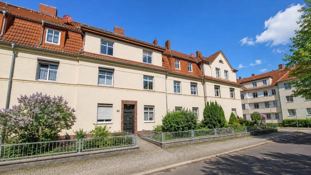 Einziehen und wohlfühlen – gepflegte 2-Raumwohnung mit Einbauküche in Burg, 39288 Burg