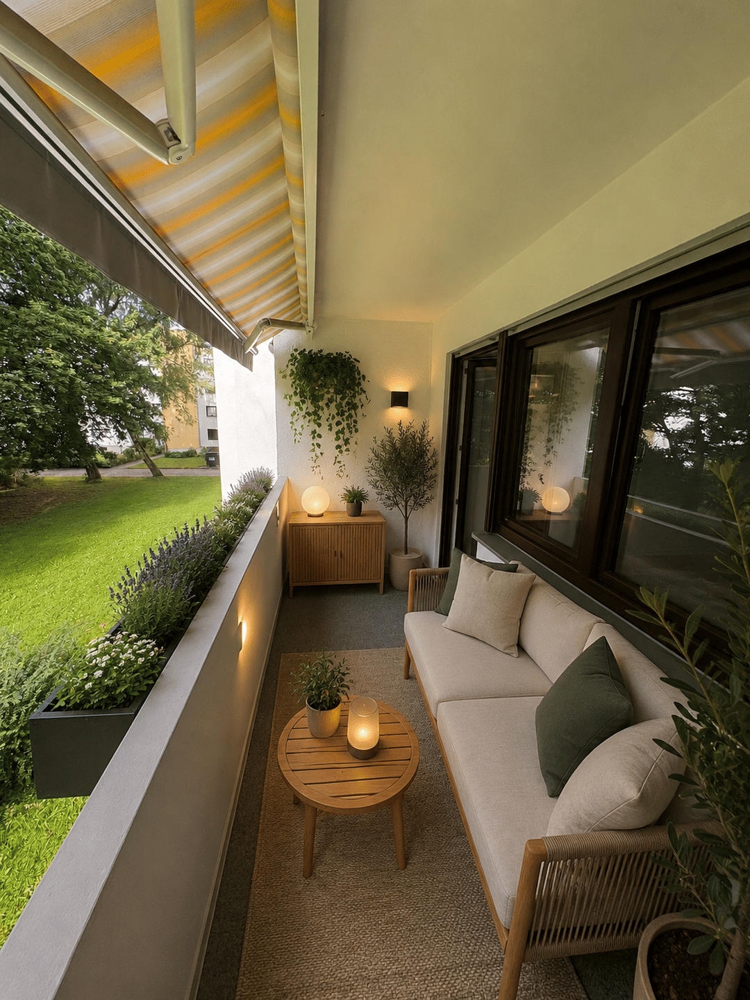 Exklusiv sanierte 3-Zimmer-Wohnung mit Südloggia, Aufzug und traumhaftem Grünblick – provisionsfrei, 84453 Mühldorf a. Inn