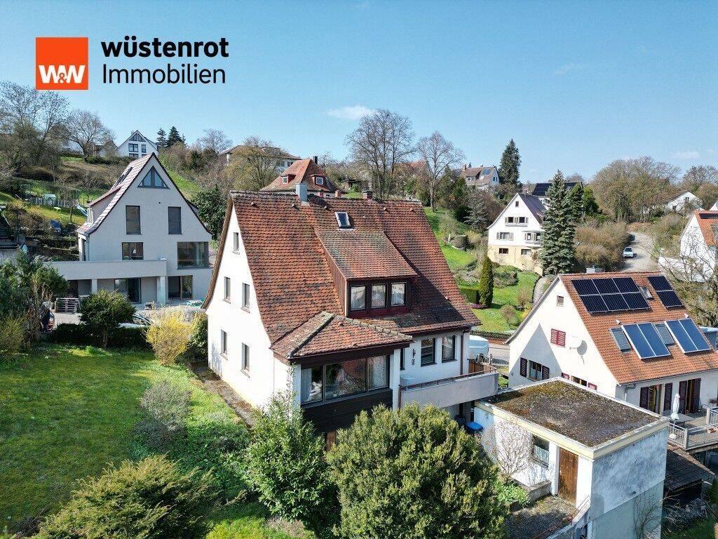Familienfreundliches Wohnhaus mit drei Wohnungen in ruhiger Aussichtslage, 74523 Schwäbisch Hall