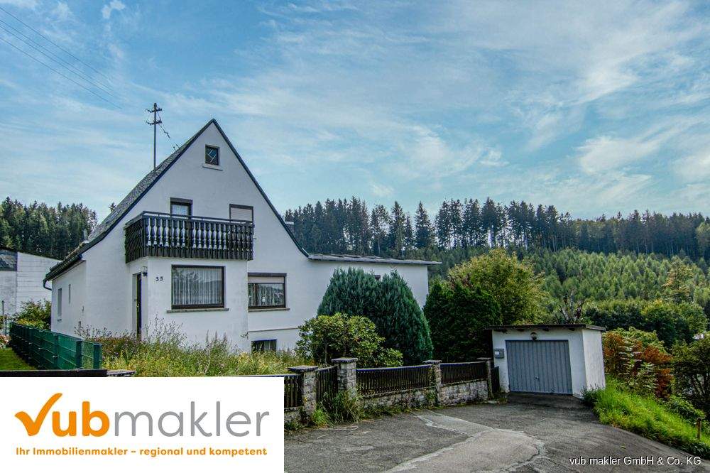 Einfamilienhaus mit herrlichem Blick über den Frankenwald – Schwarzenbach am Wald, 95131 Schwarzenbach a. Wald