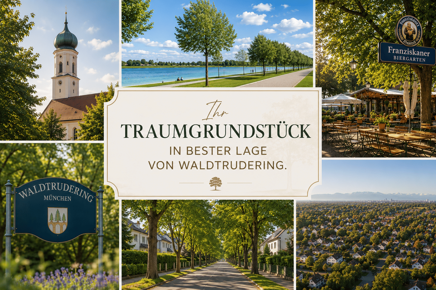 **Ihr Traumgrundstück in bester Lage von Waldtrudering**, 81827 München (Ramersdorf-Perlach Trudering-Riem)