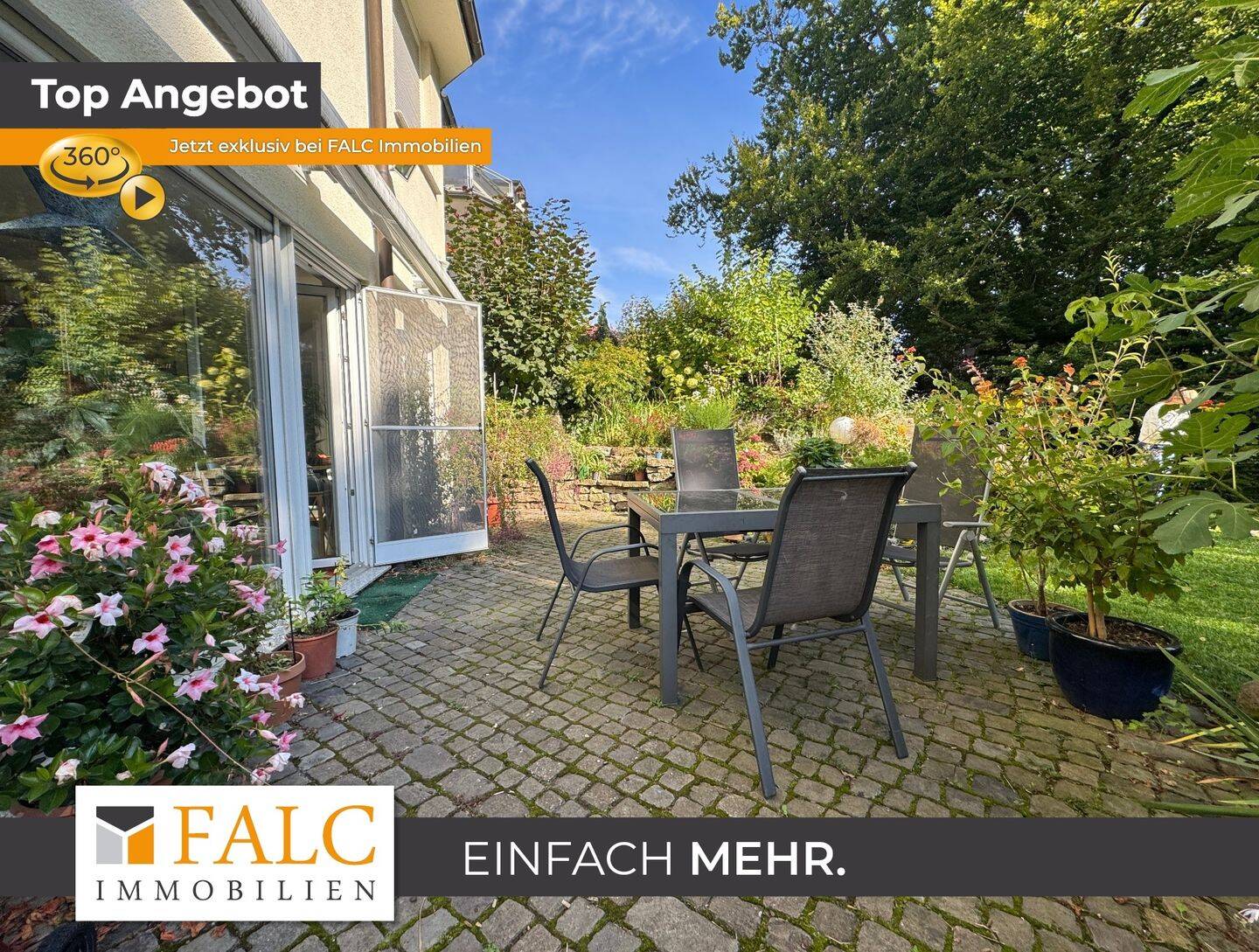 Gartenwohnung mit Hauscharakter – Terrasse, großer Garten & Kamin in naturnaher Lage, 45239 Essen (Bredeney Fischlaken Heidhausen Schuir Werden)