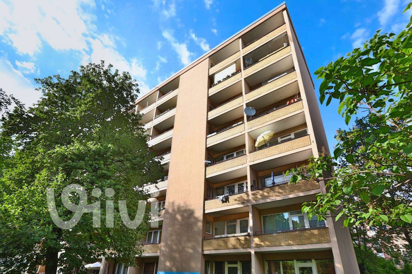 2 Zi.-Wohnung in Moabit nahe U-Bahn-Birkenstr.: 53 m², 7.OG, bezugsfrei, Balkon, Aufzug, hell, 10551 Berlin (Mitte Moabit)