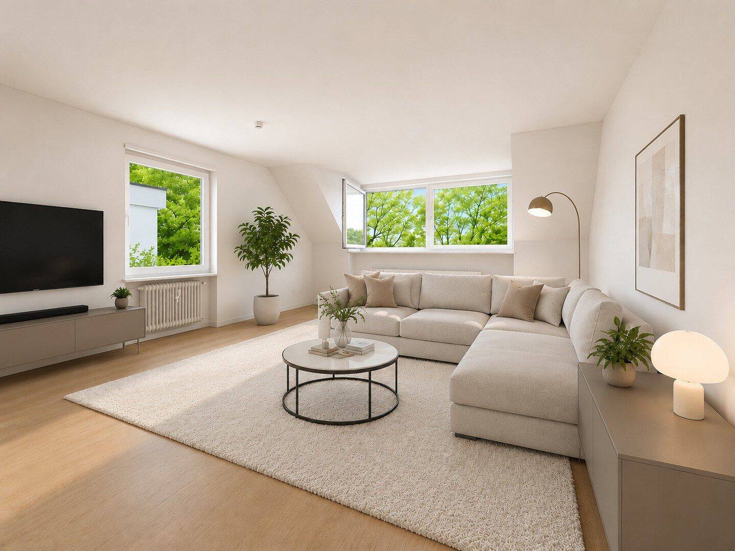 * Helle 3 Zimmer Wohnung mit ruhiger Terrasse in Bogenhausen Denning *, 81927 München (Bogenhausen)