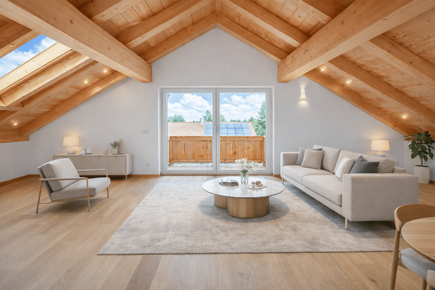 *PROVISIONSFREI*  moderne 2-Zimmer-DG-Wohnung mit Balkon, 83624 Otterfing