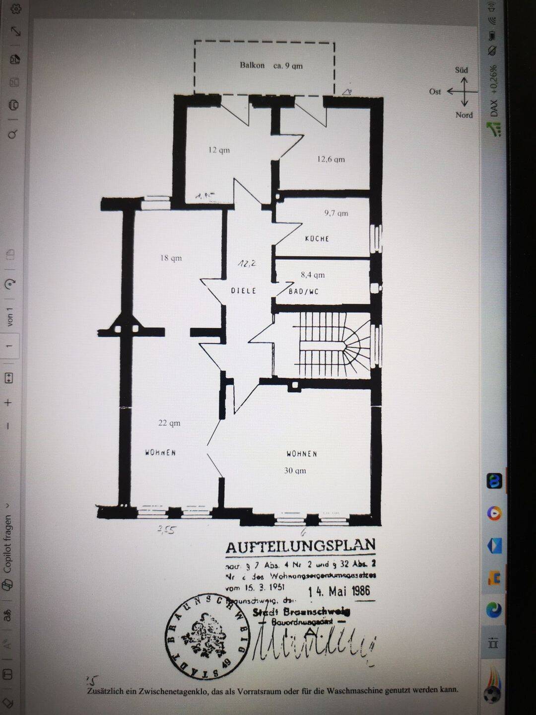 5-Zimmer-Wohnung Nähe Theater, 38102 Braunschweig (Braunschweig)