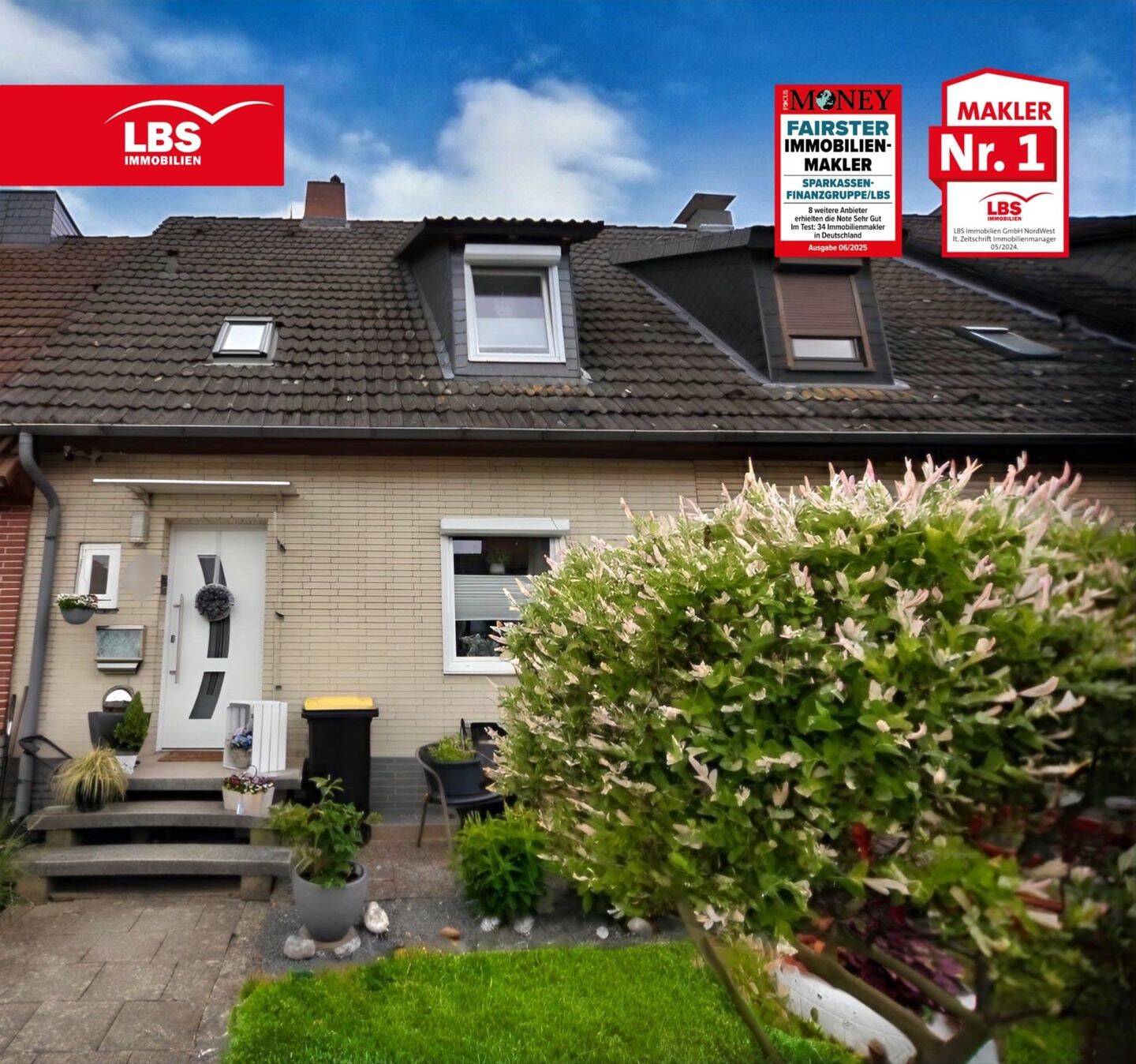 Gemütliches Reihenmittelhaus mit pflegeleichter Garten-Oase, 38259 Salzgitter