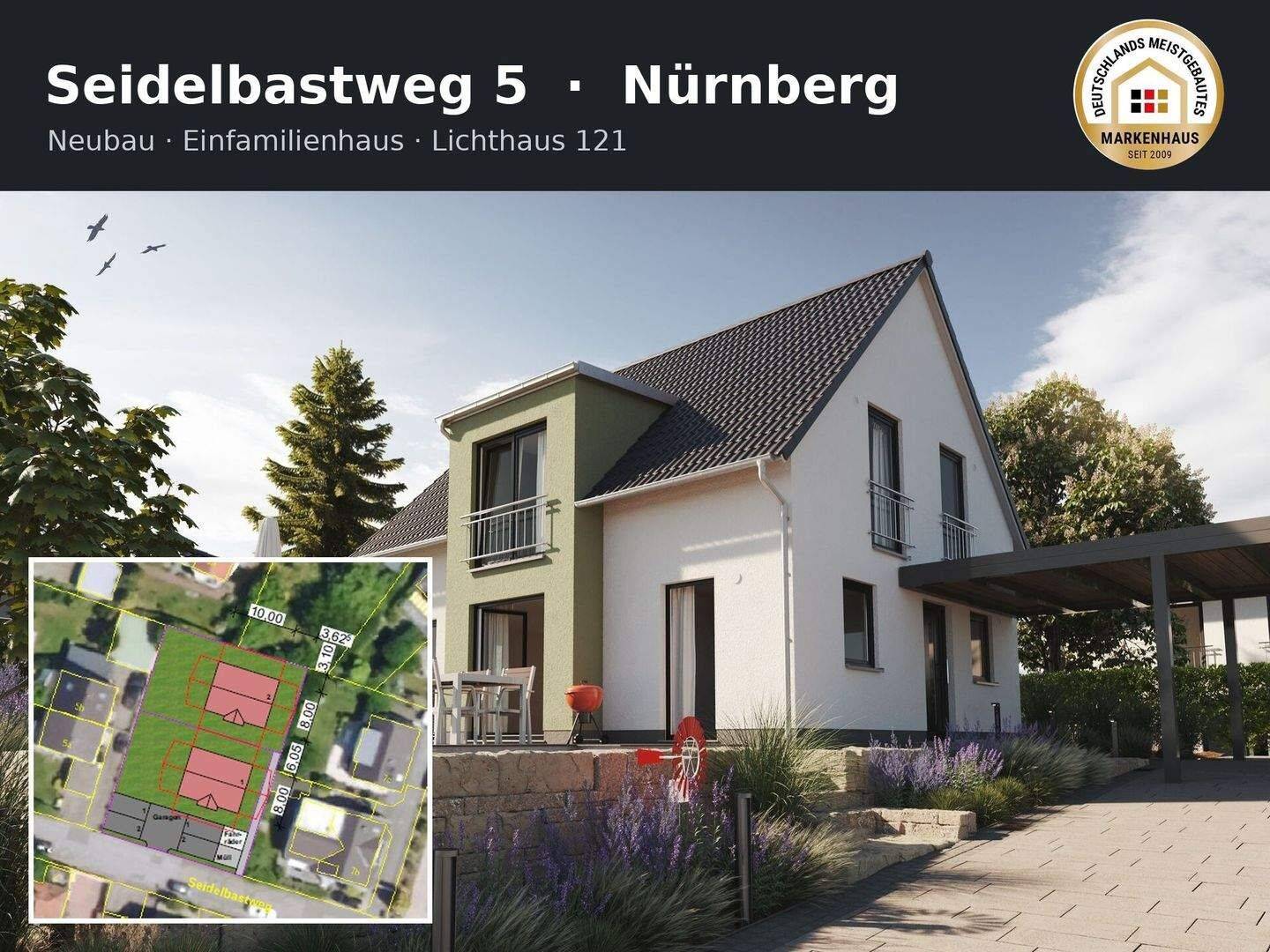 Nürnberg: Neubau EFH | Komplettpreis inkl. Grundstück & Baunebenkosten, 90455 Nürnberg