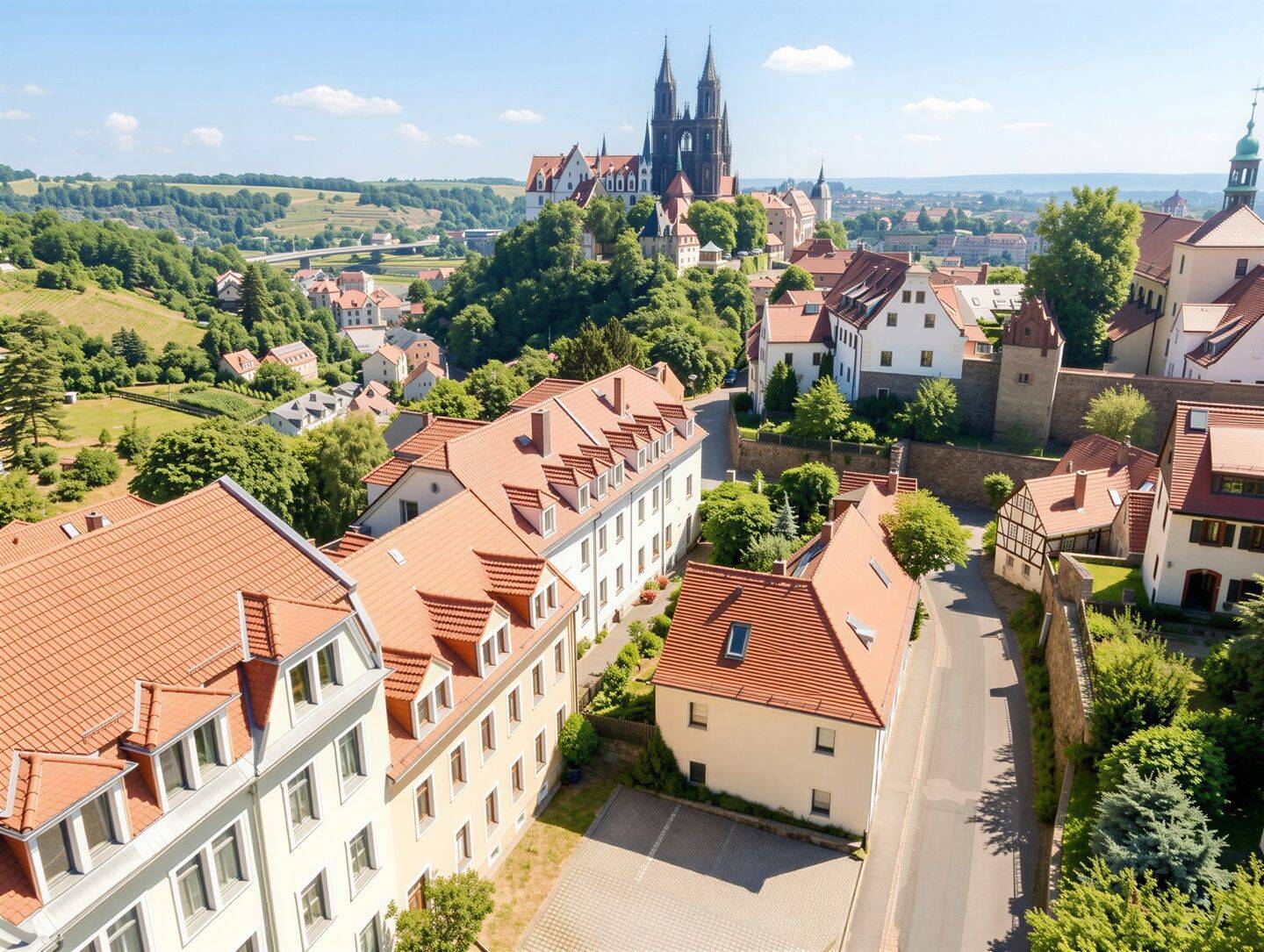 +++ Gründerzeithaus mit 4 Wohneinheiten über den Dächern der Porzellan-Stadt Meißen +++, 1662 Meißen