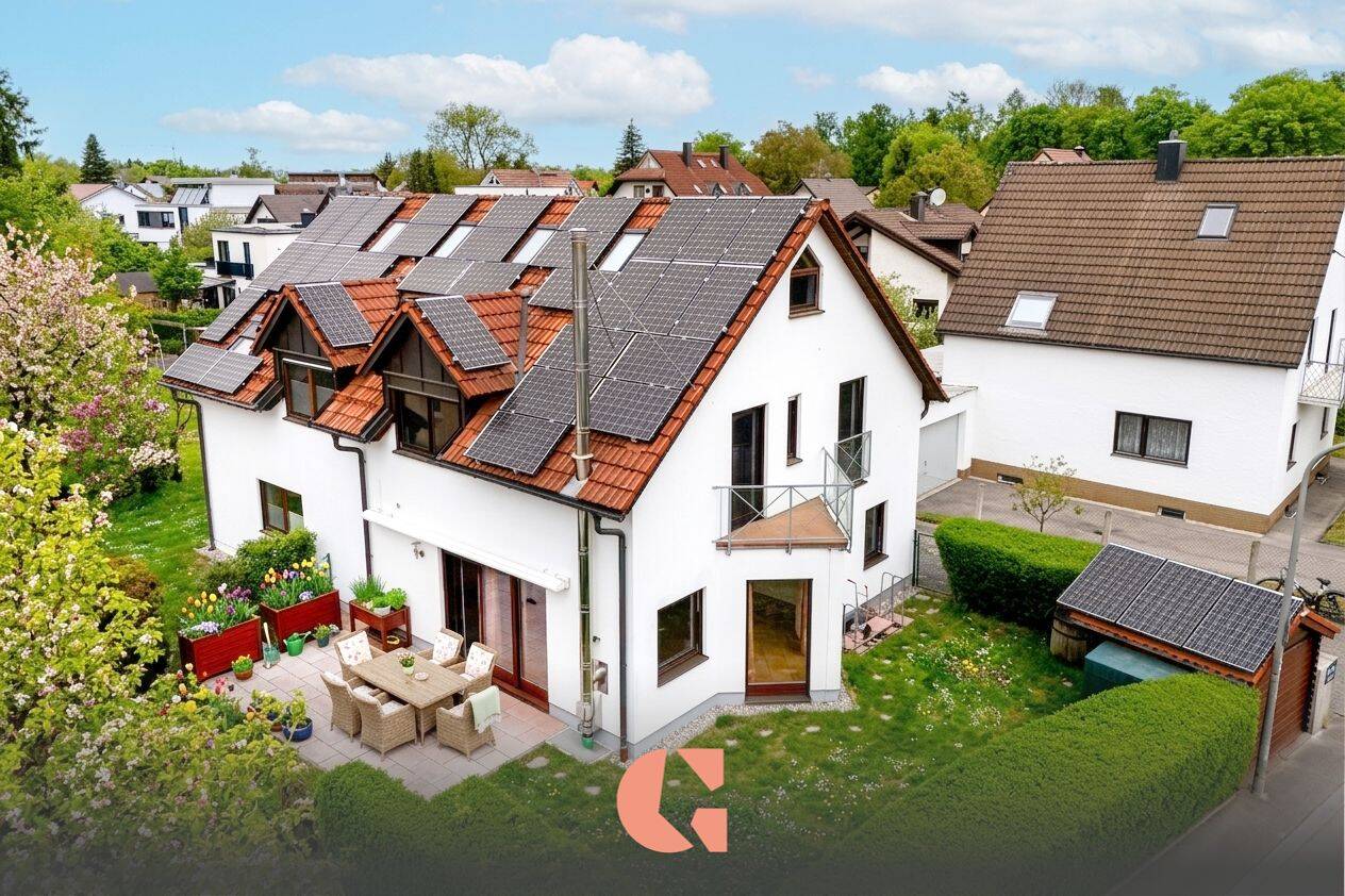 Urban und naturnah wohnen: Effiziente DHH mit Wohlfühlfaktor, 80997 München (Allach-Untermenzing Moosach Pasing-Obermenzing)
