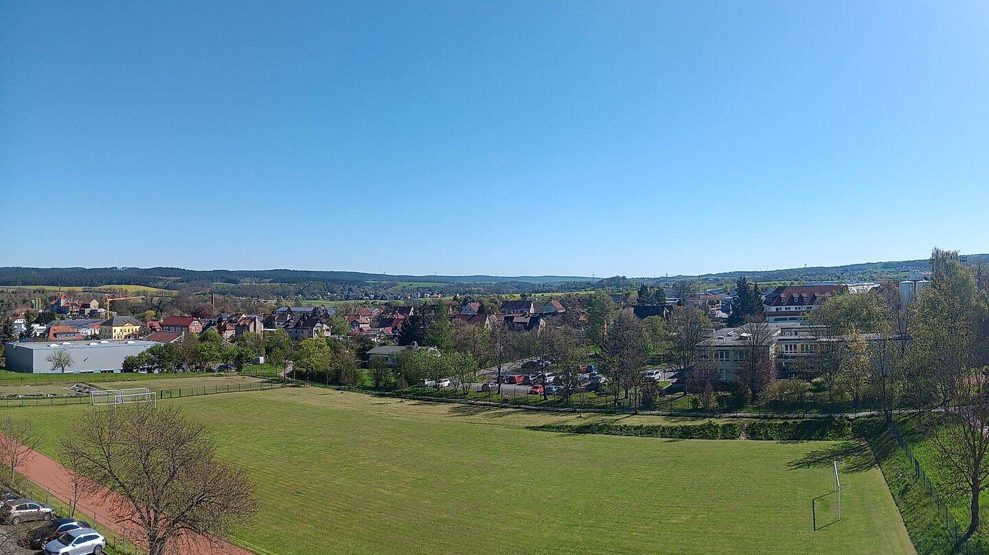 Über den Dächern von Pößneck- helle 3-Raumwohnung zu vermieten, 7381 Pößneck