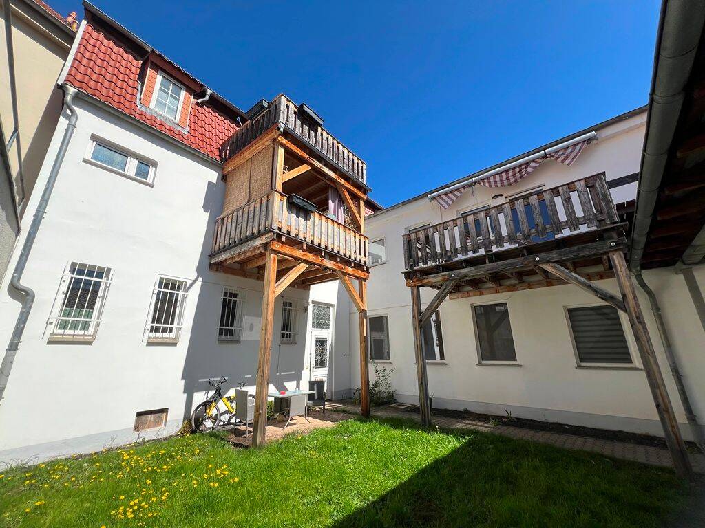 Einziehen und Wohlfühlen – 4 Zimmer Wohnung mit Balkon in Sondershausen, 99706 Sondershausen