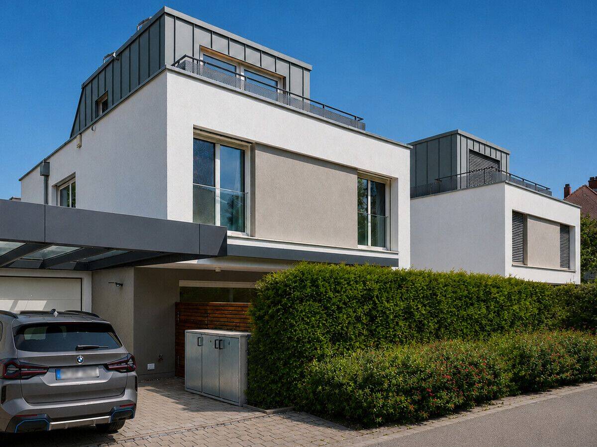 Exklusives Architektenhaus mit Wellnessbereich und Dachterrasse, 80995 München (Allach-Untermenzing Feldmoching-Hasenbergl Moosach)