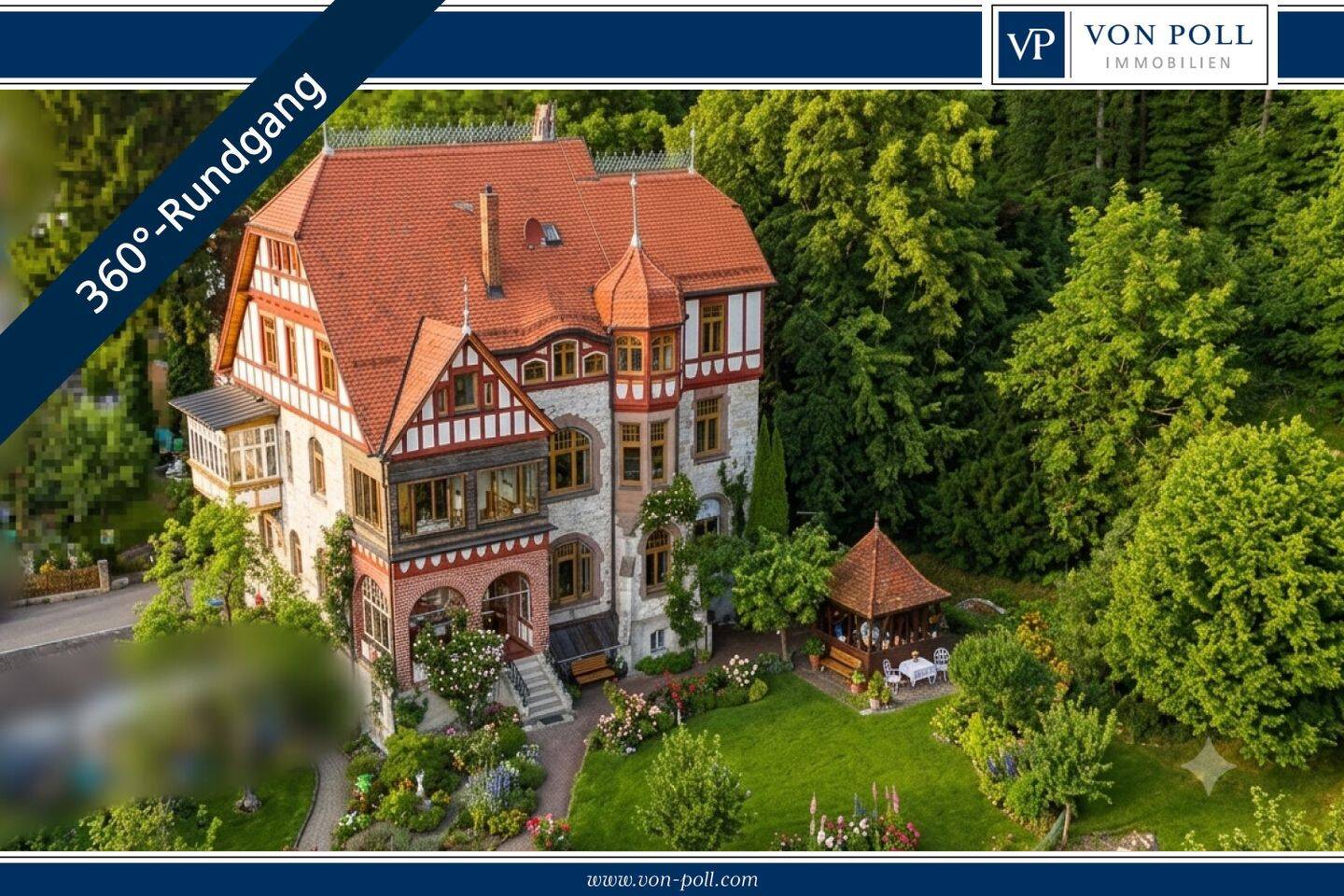 Denkmalgeschützte Manz-Villa – Hochwertiger Unternehmensstandort für Investoren & Kanzleien, 72574 Bad Urach