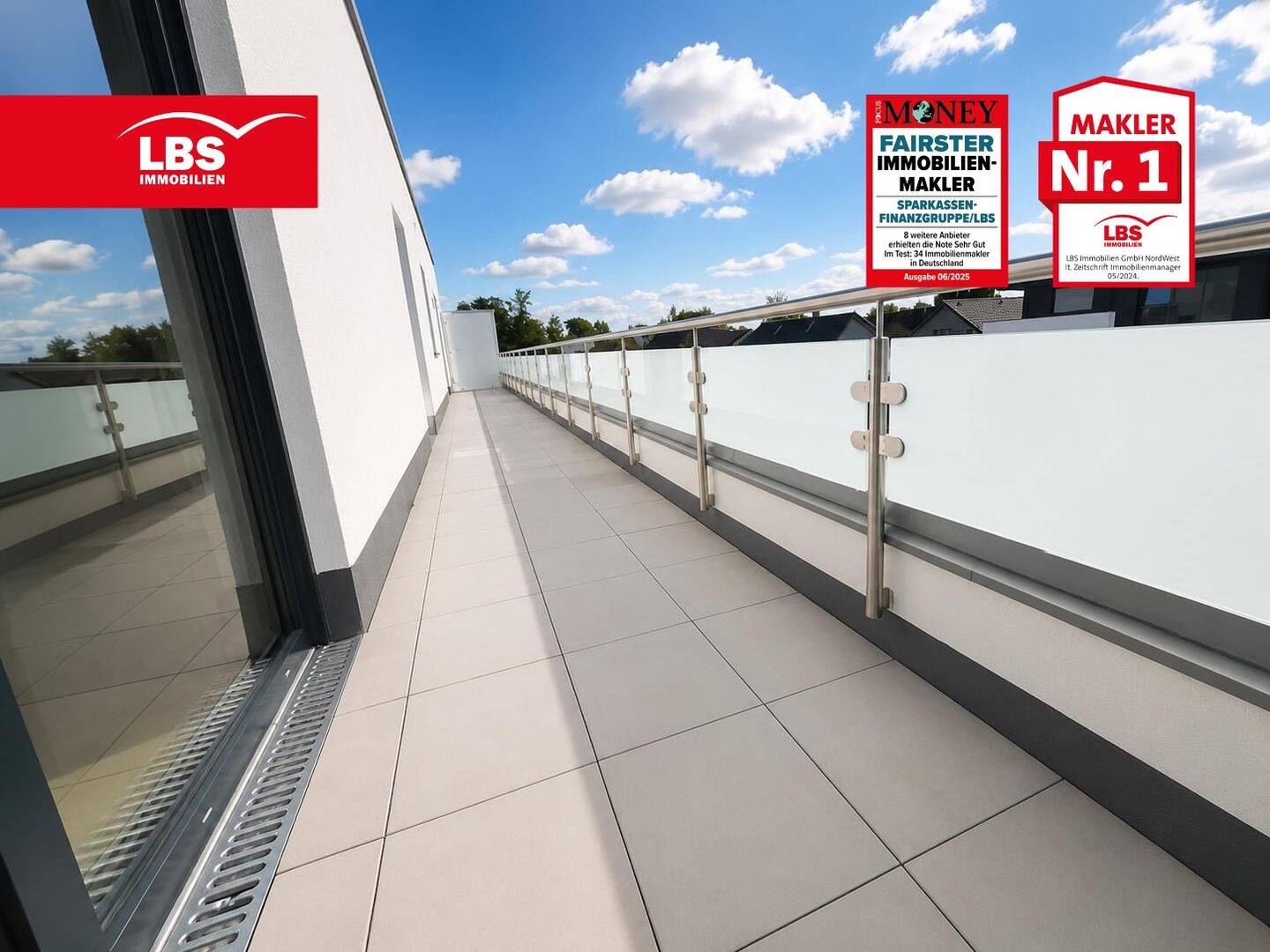 PROVISIONSFREIE 3-Zimmer-Wohnung mit Balkon, Aufzug, Gäste-WC | ERSTBEZUG!, 33397 Rietberg