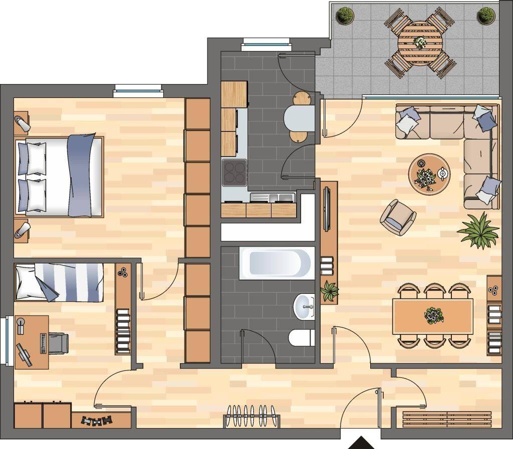 Demnächst frei! 3-Zimmer-Wohnung in Neustadt an der Weinstraße, 67433 Neustadt an der Weinstraße (Haardt Lachen-Speyerdorf Neustadt-Stadt)