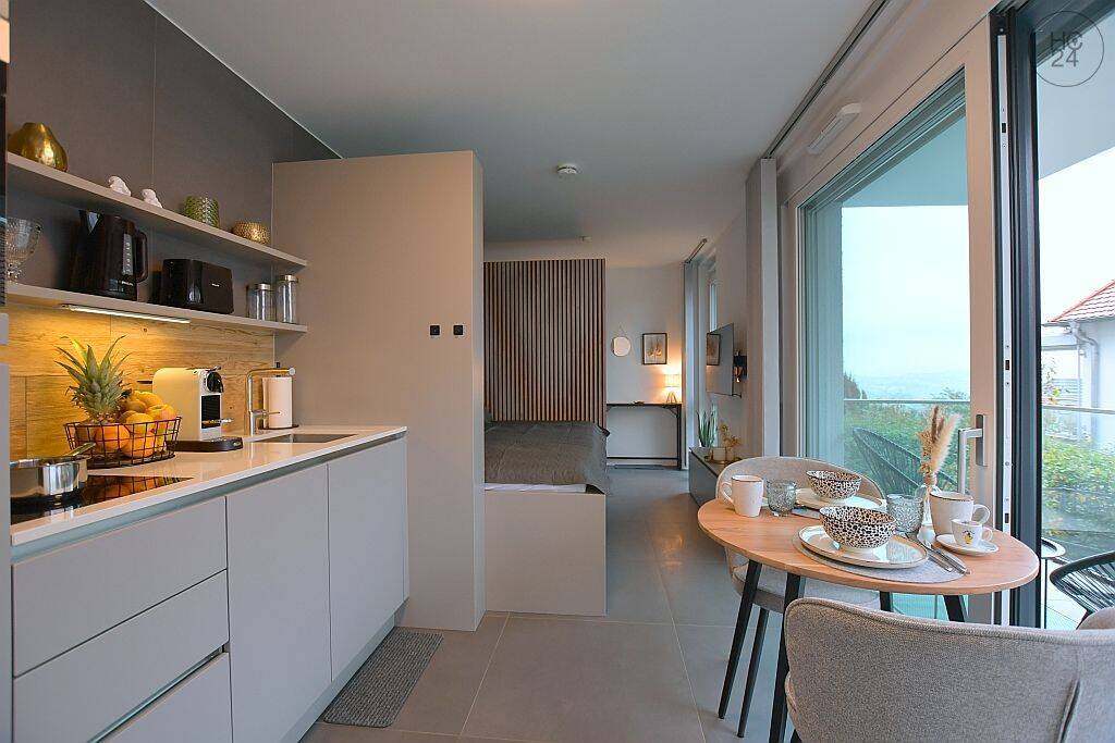 Exklusives, hochwertig möbliertes Apartment mit tollem Blick in Stuttgart West, 70193 Stuttgart (Nord West)