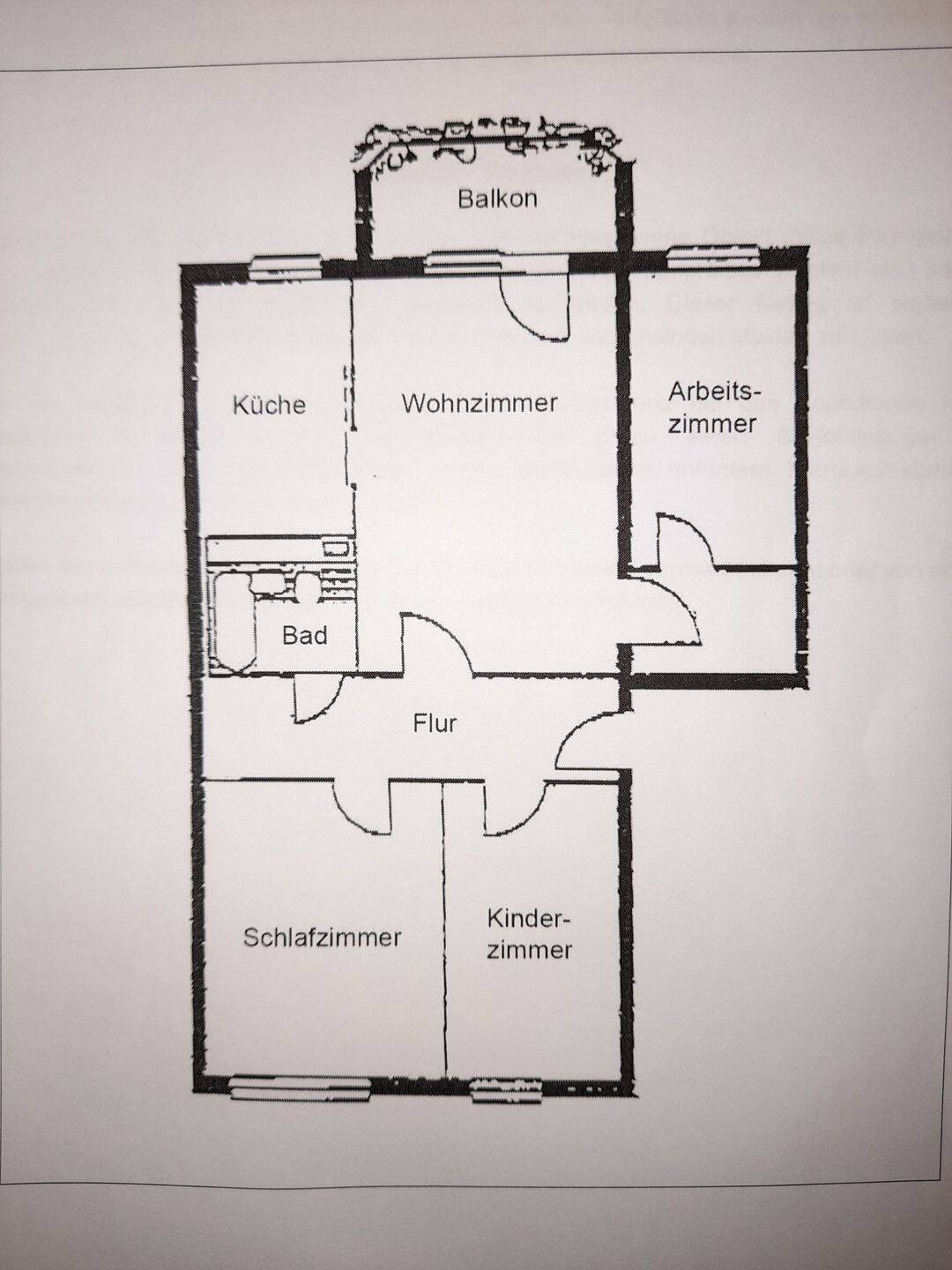 Großzügige helle Vierraumwohnung mit Balkon in Jena Winzerla, 7745 Jena