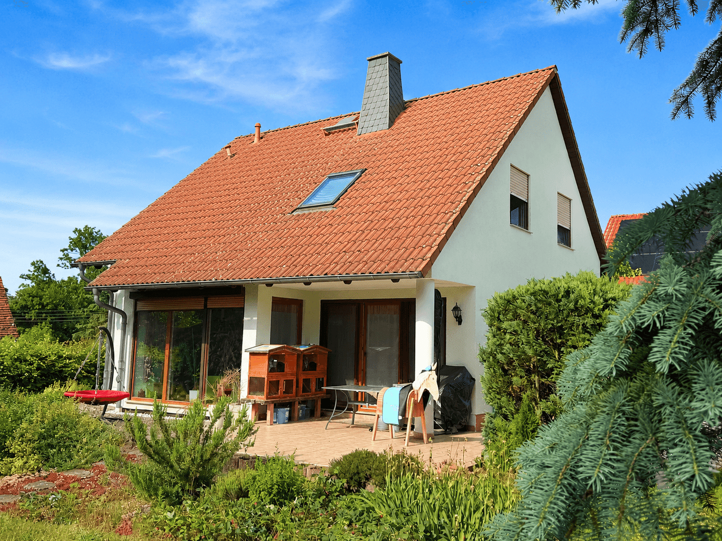 Wohnkomfort im Grünen – Gemütliches Einfamilienhaus in Riesa, 1589 Riesa