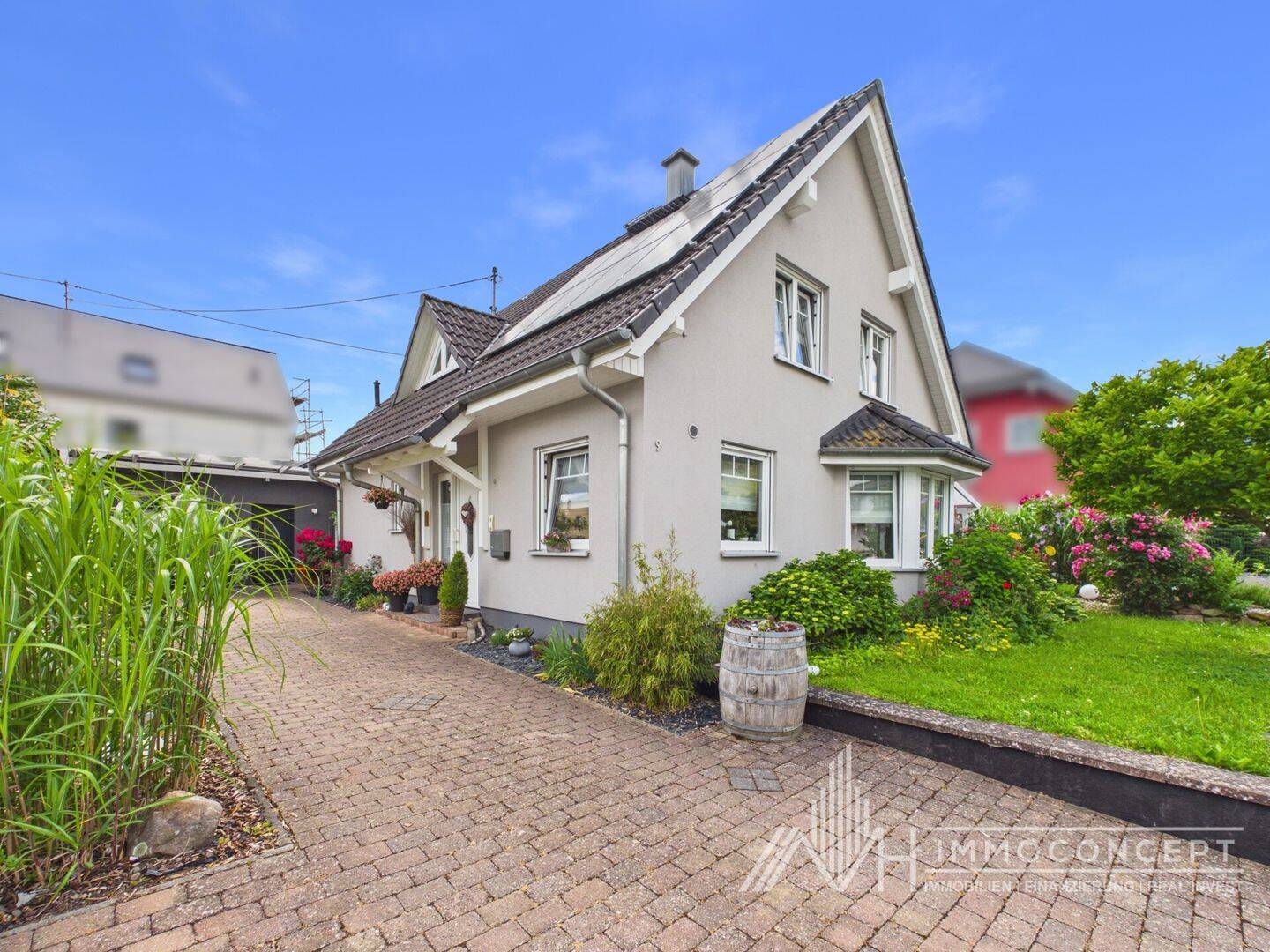 Vielseitige Immobilie aus 2005 | Anbau für Gewerbe o. Vermietung | Terrasse & Pool | Piesport Mosel, 54498 Piesport
