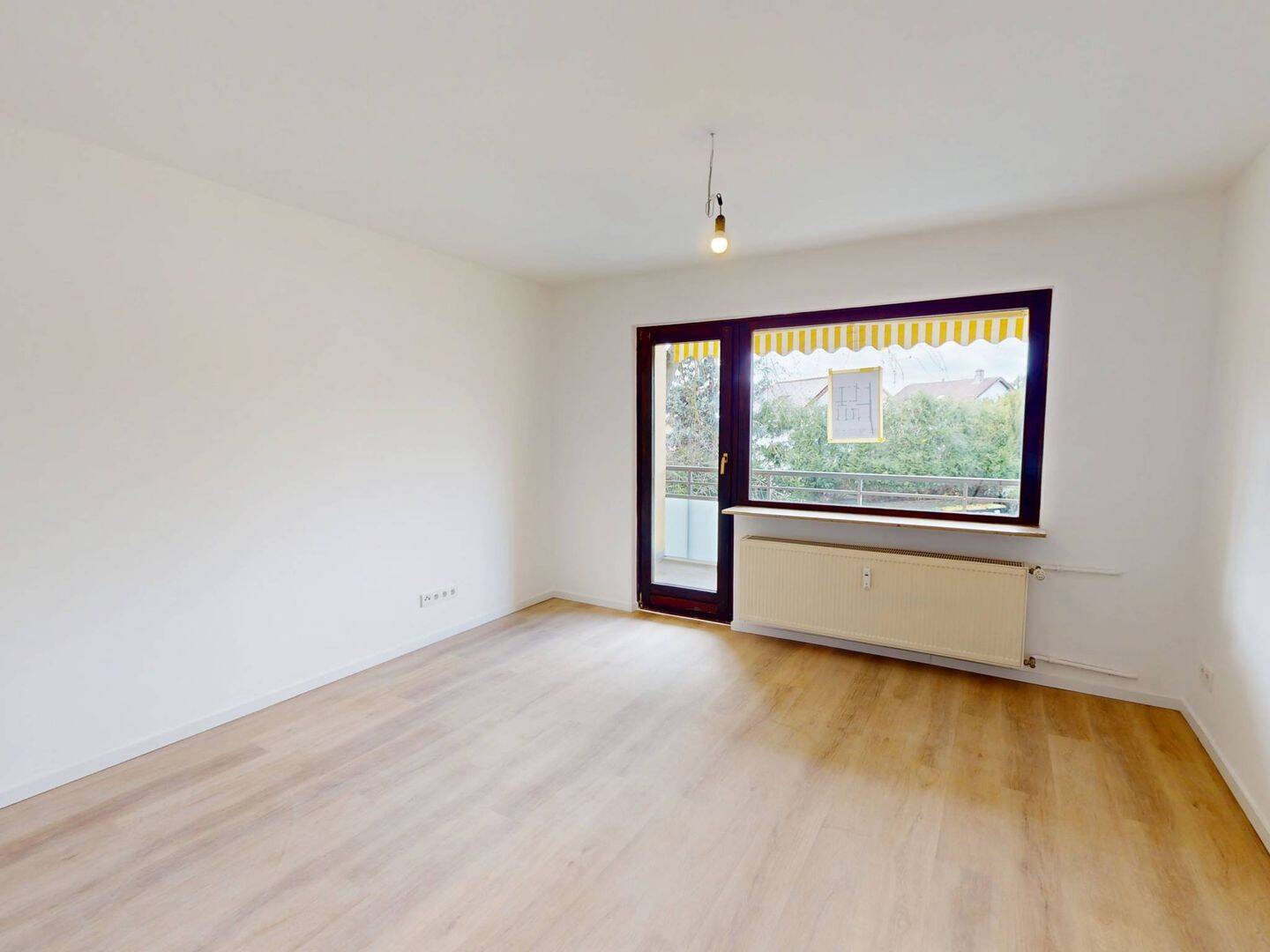 Hier stimmt einfach alles. | Moderne Mietwohnung mit Balkon und neuem Bad, 60431 Frankfurt am Main
