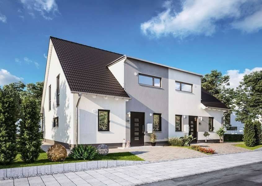 2 Doppelhaushälften , massiv gebaut, Preis inkl. Grundstück, 66507 Reifenberg