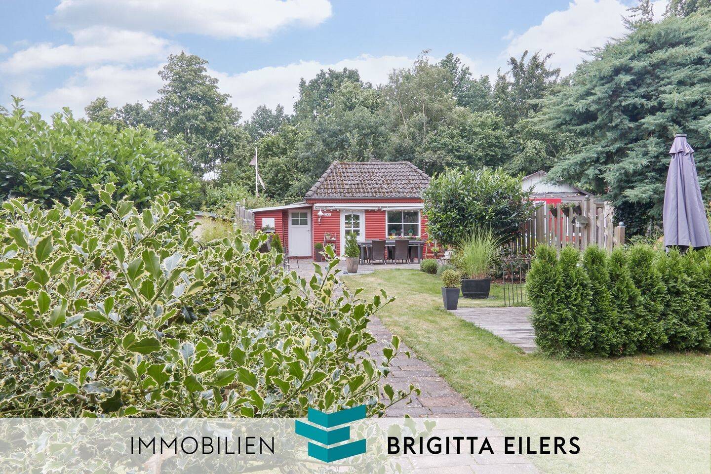 Keine Käuferprovision! Wesernahes Ferienhaus in einer liebevoll angelegten Gartenoase auf Eigenland, 28207 Bremen (Hastedt)