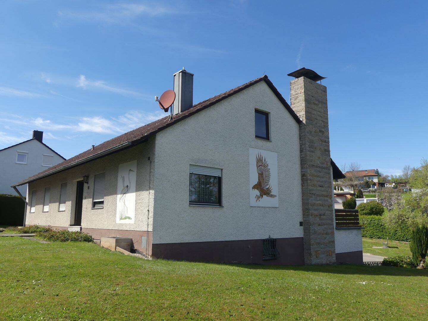 Einfamilienhaus mit herrlichem Fernblick in Sachsen b. Ansbach!, 91623 Sachsen b. Ansbach
