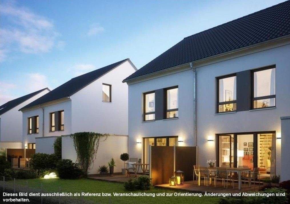 Neubau-Doppelhaushälfte mit Satteldach nach EH 40 Effizienzstandard!, 55278 Hahnheim