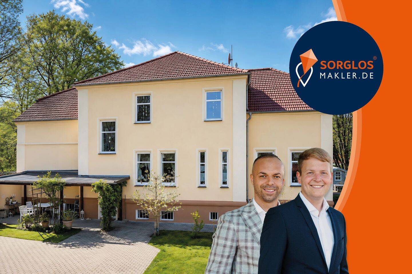 Charaktervolle Landhausvilla mit großem Garten in idyllischer Lage von Eichenbarleben, 39167 Hohe Börde
